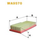 Wix Filters Air Filter WA9570