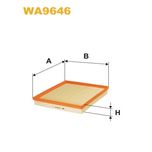 Wix Filters Air Filter WA9646