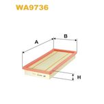 Wix Filters Air Filter WA9736