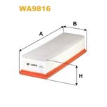 Wix Filters Air Filter WA9816