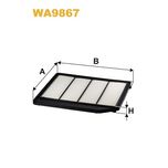 Wix Filters Air Filter WA9867