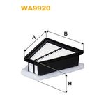 Wix Filters Air Filter WA9920