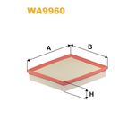 Wix Filters Air Filter WA9960