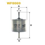 Wix Filters Fuel Filter WF8069