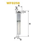 Wix Filters Fuel Filter WF8258