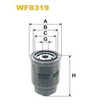 Wix Filters Fuel Filter WF8319