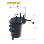 Wix Filters Fuel Filter WF8356