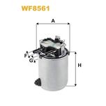 Wix Filters Fuel Filter WF8561