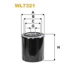 Wix Filters Oil Filter WL7321