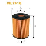 Wix Filters Oil Filter WL7416
