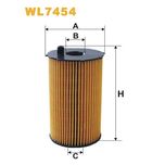 Wix Filters Oil Filter WL7454
