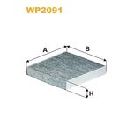 Wix Filters Pollen / Cabin Filter WP2091