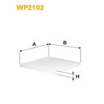 Wix Filters Pollen / Cabin Filter WP2102