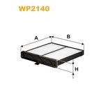 Wix Filters Pollen / Cabin Filter WP2140