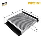 Wix Filters Pollen / Cabin Filter WP2191