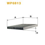 Wix Filters Pollen / Cabin Filter WP6813