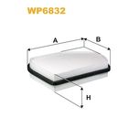 Wix Filters Pollen / Cabin Filter WP6832