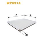 Wix Filters Pollen / Cabin Filter WP6914