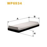Wix Filters Pollen / Cabin Filter WP6934