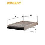 Wix Filters Pollen / Cabin Filter WP6957
