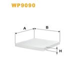 Wix Filters Pollen / Cabin Filter WP9090