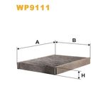 Wix Filters Pollen / Cabin Filter WP9111