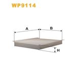 Wix Filters Pollen / Cabin Filter WP9114