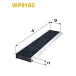Wix Filters Pollen / Cabin Filter WP9163