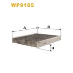 Wix Filters Pollen / Cabin Filter WP9165
