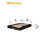 Wix Filters Pollen / Cabin Filter WP9181