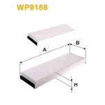 Wix Filters Pollen / Cabin Filter WP9188