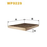 Wix Filters Pollen / Cabin Filter WP9229
