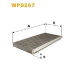 Wix Filters Pollen / Cabin Filter WP9267