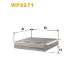 Wix Filters Pollen / Cabin Filter WP9271