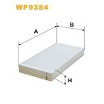 Wix Filters Pollen / Cabin Filter WP9384