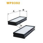 Wix Filters Pollen / Cabin Filter WP9392