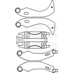 Apec Brake Adjuster Kit ADB3001