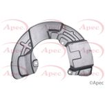 Apec Brake Disc Splash Panel Front Left ASG1006
