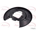 Apec Brake Disc Splash Panel Rear Left ASG1087