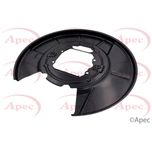 Apec Brake Disc Splash Panel Rear Right ASG1088