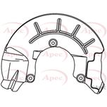 Apec Brake Disc Splash Panel Front Left ASG1143