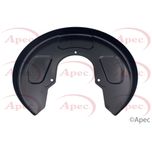 Apec Brake Disc Splash Panel Rear Left ASG1149