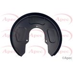 Apec Brake Disc Splash Panel Rear Right ASG1150
