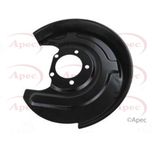 Apec Brake Disc Splash Panel Rear Left ASG1155