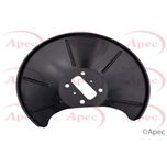 Apec Brake Disc Splash Panel Rear Right ASG1164