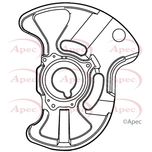 Apec Brake Disc Splash Panel Front Left ASG1167