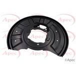 Apec Brake Disc Splash Panel Rear Left ASG1171