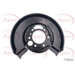 Apec Brake Disc Splash Panel Rear Left ASG1173