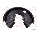 Apec Brake Disc Splash Panel Rear Left ASG1178