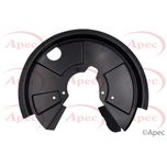 Apec Brake Disc Splash Panel Rear Right ASG1179